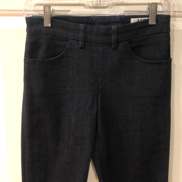 ACNE DARK INDIGO SUPER SKINNY UNIQUE JEANS - Picture 1 of 8